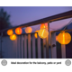 thumbnail image 4 of Dinheiro Luces solares de jardín, 30 luces de cadena de linterna para fiesta de boda al aire libre en el jardín, 4 of 5