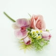 thumbnail image 4 of Ramo De Rosas Artificiales De Seda, Flores Artificiales Realistas, Centro De Mesa Para Decoración Del Hogar, Ideal Para Mesa De Comedor O Sala De Estar, Multicolor, 4 of 9