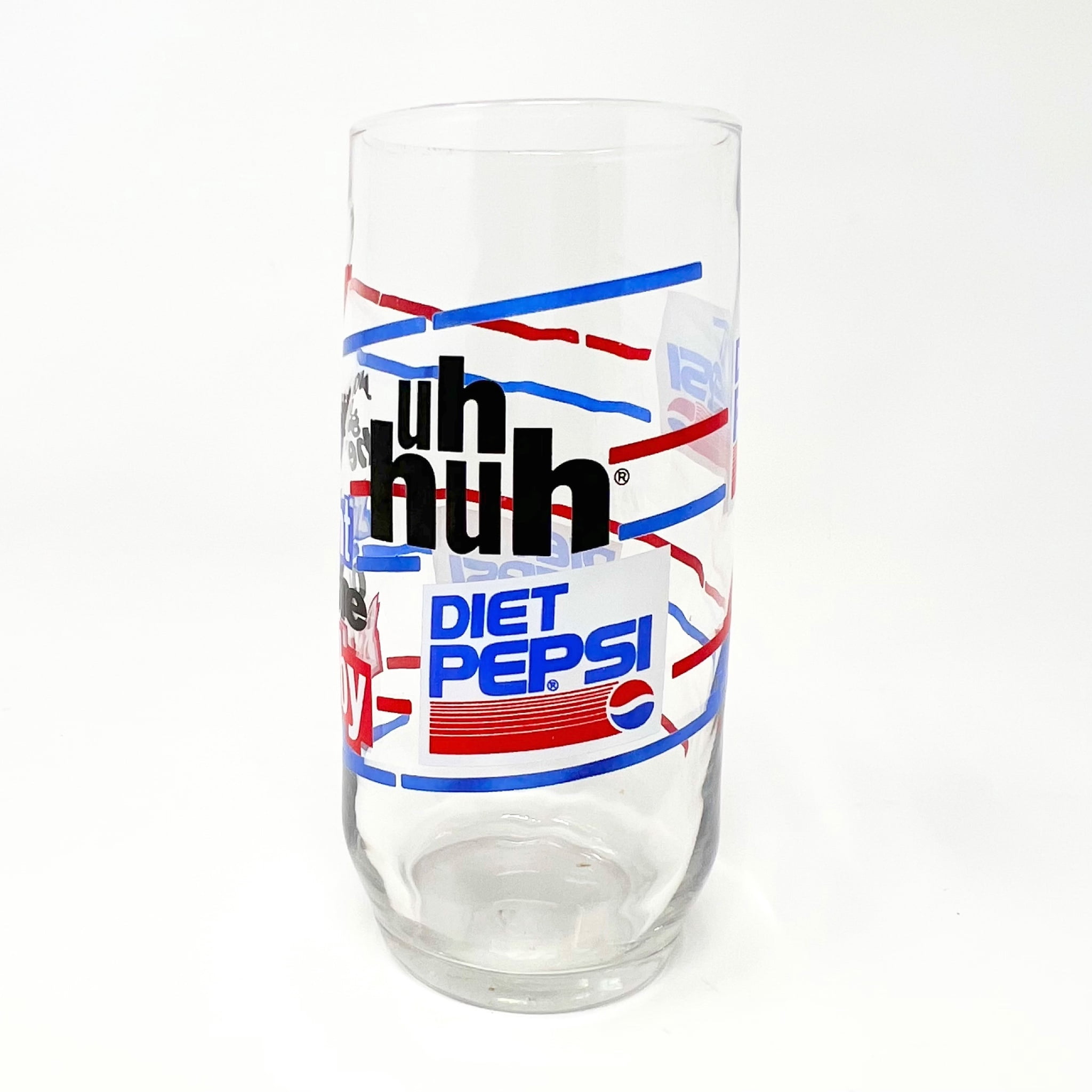 Vintage Diet Pepsi Glass Cup You Got the right one Baby Uh Huh Print