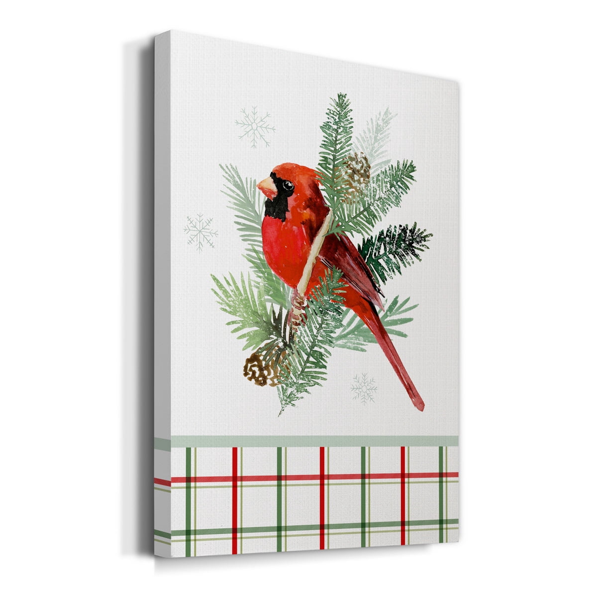 Winter Visitor Collection B- Gallery Wrapped Canvas