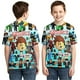 thumbnail image 3 of ROBLOX-Camiseta de cuello redondo con estampado de dibujos animados para niños, camisa con cuello redondo, tendencia de juego periférico para hombres y adolescentes, Verano, 3 of 3
