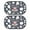 Black Cow Print, variant on Yuyamidu Black Cow Print Car Back Window Sun Shades for Baby Kids Cute Car Side Window Sun Shade for Trucks SUVs 2 Pack Adorable Sun Visor Sunshade for Backseat Window