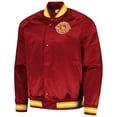 thumbnail image 2 of Men's Mitchell & Ness Wine Cleveland Cavaliers Hardwood Classics  Throwback Wordmark Raglan Full-Snap Jacket, 2 of 3