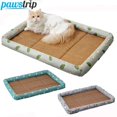 thumbnail image 2 of Summer Rattan Cat Bed Comfortable Pet Ice Mat for Cats Small Dogs Cat Nest Mat Kitten Puppy Beds Cushion Pets Supplies ShopWise Round, 2 of 10