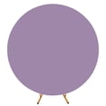 thumbnail image 1 of Round Arch Backdrop Cover 6ft/6.5ft/7.2ft Wrinkle Resistant Machine Washable For Wedding Birthday Baby Shower Decorations, 1 of 9