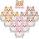 thumbnail image 3 of Juguete de peluche Skylety, 12 unidades, miniperros de 5 pulgadas para niños, 3 of 7