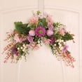 thumbnail image 4 of ziyahi Easter Wreath Garland Colored Eggs Indoor Outdoor Spring Wreath Half Circle, 4 of 9