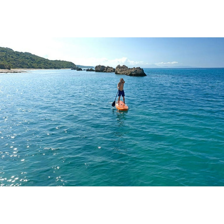 Aqua Marina Stand Up Fin, Paddle, Pump - & Carry Bag, Board Inflatable Package, Safety SUP Harness Paddle including FUSION 1010 