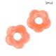 thumbnail image 3 of Guardurnaity 2 piezas de acrílico flor Color sólido DIY decorativo ahueca hacia fuera pendiente collar joyería hacer hallazgos Ropa, zapatos y accesorios Miscelánea Rosa Guardurnaity AP015879-06, 3 of 6