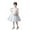White, variant on Gelikeya Flower Girl Dress 3-14Y Girls Wedding Peach Dress Star Sequins Bride Party Dresses with Mesh Layerd Tutu Skirt White & 11-12 Years