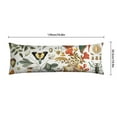 thumbnail image 4 of Bloom Body Pillow Cover 20x54 - Floral Print Watercolor Long Pillow Case with Invisible Zipper - Soft Full Body Pillow Protector - Machine Washable Cozy Slipcover for Sleeping, 4 of 5