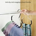thumbnail image 5 of 2026 New Durable Steel Hangers：Maximize Closet Space with Versatile Storage, Stainless Hangers for Hats, Scarves, Shawls & Accessories (5pcs3), 5 of 8
