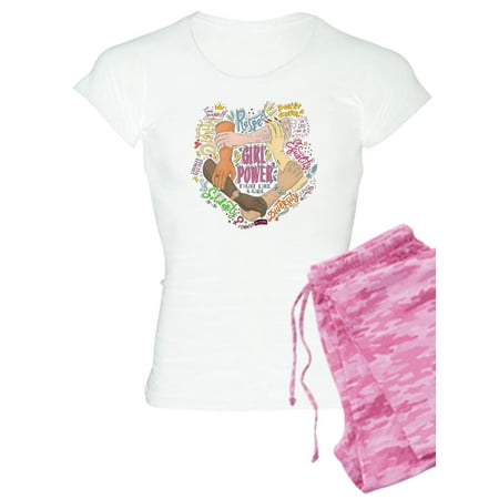 

CafePress - Girl Power Pajamas - Women s Light Pajamas