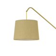 thumbnail image 2 of 68 Inch Adjustable Arc Arm Design Metal Floor Lamp, Brass, 2 of 4