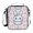 Cute Rabbit in Cupcake, variant on Haosy Ocean Wavea Reusable Lunch Box Men/Women Insulated Lunch Bag for School Picnic Travel
