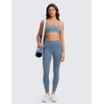 thumbnail image 4 of CRZ YOGA Butterlift Double Lined V Back Sports Bras for Women Spaghetti Strap Wireless Yoga Top Non Padded, 4 of 6