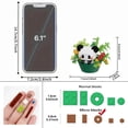 thumbnail image 4 of HZLKADAQ 12in1 Dessert Animal Series Cute Pet Fox Panda Beagle Micro-Particle Building Blocks Toy Suitable for Children Over 8 Years Old, Perfect for Holiday and Birthday Gifts, 4 of 7