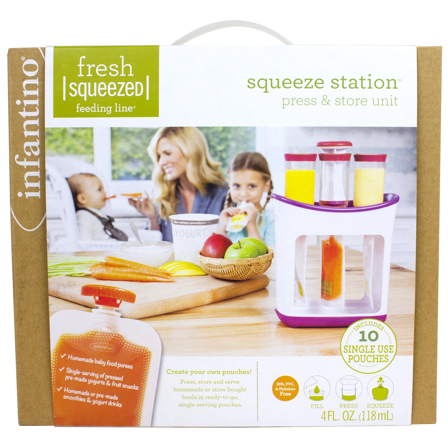 infantino fresh squeezed squeeze station