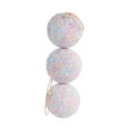 thumbnail image 1 of Conjunto De 3 Adornos Navideños Colgantes Con Cuentas Arcoíris Y Piruletas Árbol De Navidad Con Cuentas Arcoíris Y Pastel Helado Decoración Navideña Decoración Para Fiestas Navideñas En Casa, 1 of 7