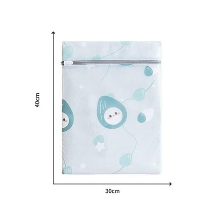 

Bags For Washing Bra Socks Underwear Mesh Lingerie Laundry Bag Washing Machine Dirty Laundry Bags For Clothes Wash Kit Green 1pc 30*40cm