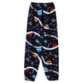 thumbnail image 4 of YONGHS Kids Girls Elastic Waist Bohemian Harem Pants Hippie Trousers Yoga Dance Pilates Bloomers Rail Car 11-12, 4 of 7