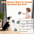 thumbnail image 4 of Gentle Dog Calming Ball - Anti-Stress Interactive Dog Toy with Handle, Suitable for Small, Medium & Large Dogs (White), 4 of 7
