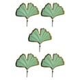 thumbnail image 1 of Injueey Gancho para colgar abrigos de una sola hoja de oro verde nórdico, Mini gancho para llaves de pared para el hogar Type3 NO3, 1 of 6
