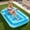 Blue, variant on SLOOSH Inflatable Tanning Pool Lounger Float, 70" x 46" Large Suntan Tub with Pillow, Water Raft Float For Kids & Adults, L-Blue