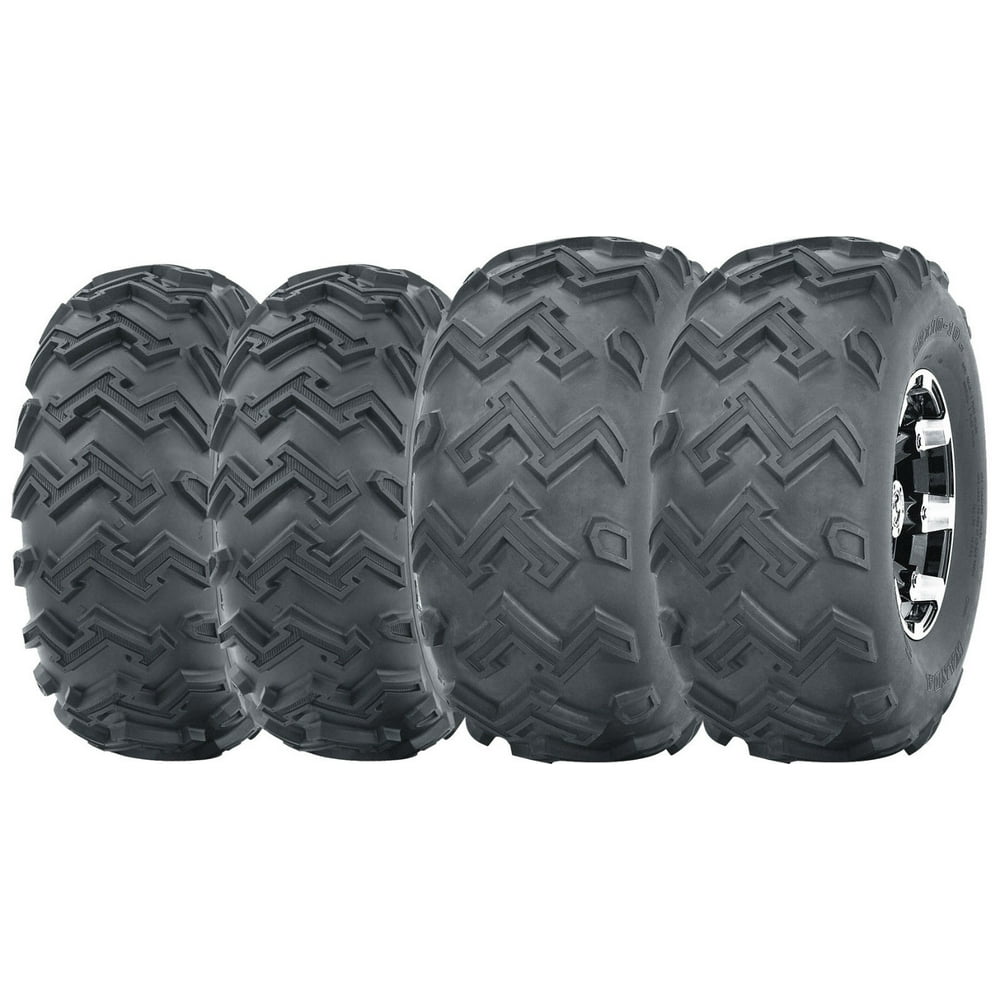 Set of 4 WANDA ATV UTV Tires 22x810 Front & 25x1210 Rear 6PR