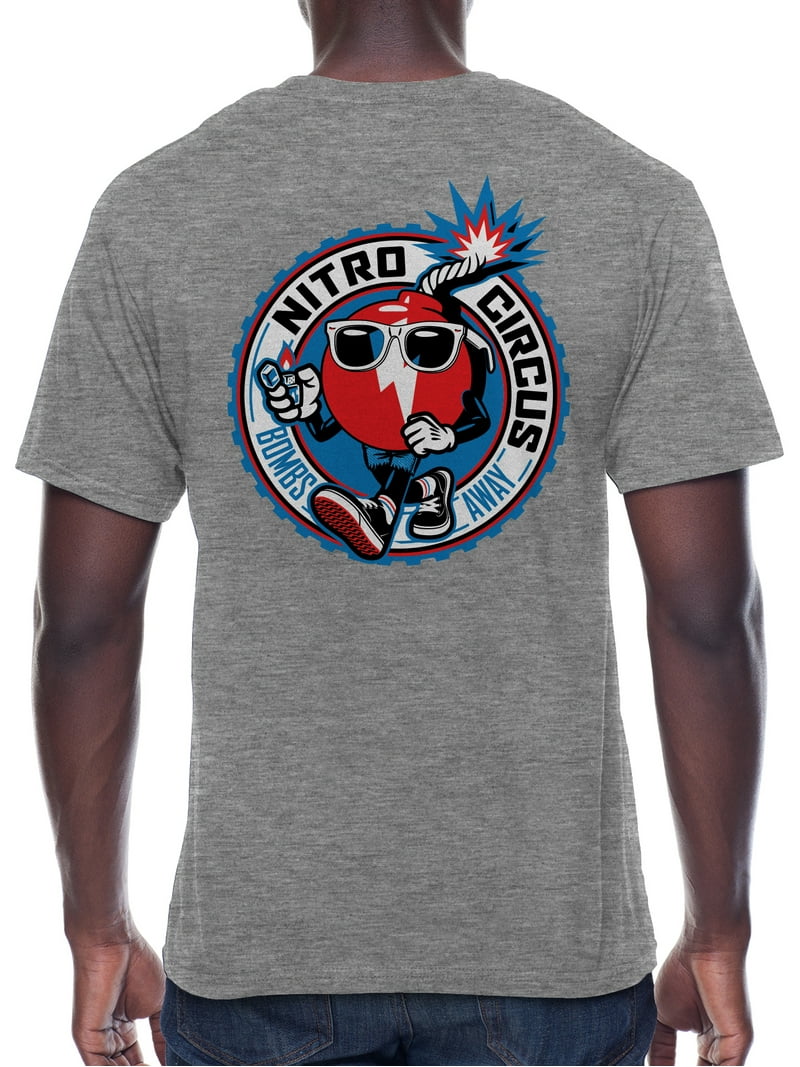 Nitro Circus Graphic Tee - Bombs Away Design - Sizes S-3XL