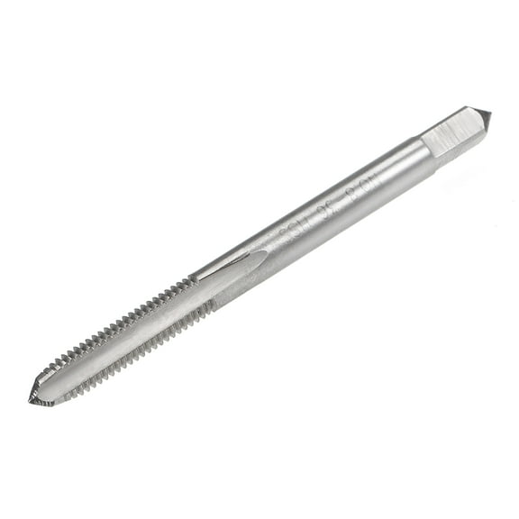 Uxcell 8-36 UNF Thread 2B 3 Flutes High Speed Steel HSS Machine Tap