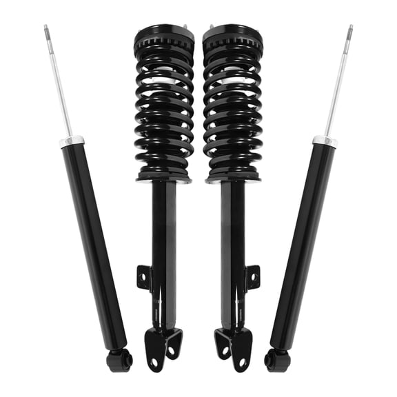 AutoShack Front Complete Strut & Coil Spring   Shock Absorber Replacement for 2005-2010 Chrysler 300 4-PC Kit