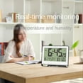 Atomic Clock with Indoor Temperature and Humidity,SelfSetting Digital