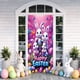 thumbnail image 4 of Decoraciones de Pascua, adornos de Pascua, regalos de Pascua, cortina de puerta de Pascua, decoraciones para fiestas, cubierta de puerta de fibra de poliéster, 4 of 6