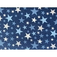 thumbnail image 2 of (3 pack) Mainstays 44" x 1 yard 100% Cotton Star Print Sewing & Craft Fabric, Blue and White, 2 of 5