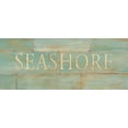 thumbnail image 2 of Marrott, Stephanie 32x15 White Modern Wood Framed Museum Art Print Titled - Life is Better at the Beach, 2 of 4