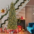 thumbnail image 6 of Costway 9 FT Artificial Xmas Tree with 1168 Branch Tips 500 LED Lights 9 Lighting Modes, 6 of 11