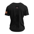 thumbnail image 5 of Youpwaven Men's Waffle Knit USA 250th Anniversary Tee, America 250 Years of Freedom Patriotic T-Shirt, Independence Day Celebration Top, Short Sleeve Crew Neck Casual Apparel, 5 of 5