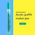 thumbnail image 4 of 3Pcs Bright Colorful Acrylic Painter Marker Pen For Craft Scrapbook Green, 4 of 7