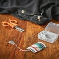 thumbnail image 6 of Fiskars Travel Sewing Kit with Orange TSA-Compliant Folding Scissors, 27 Pieces, 6 of 7