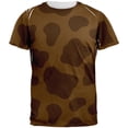 thumbnail image 1 of Halloween Brown Chocolate Milk Cow Costume All Over Mens T Shirt, 1 of 2