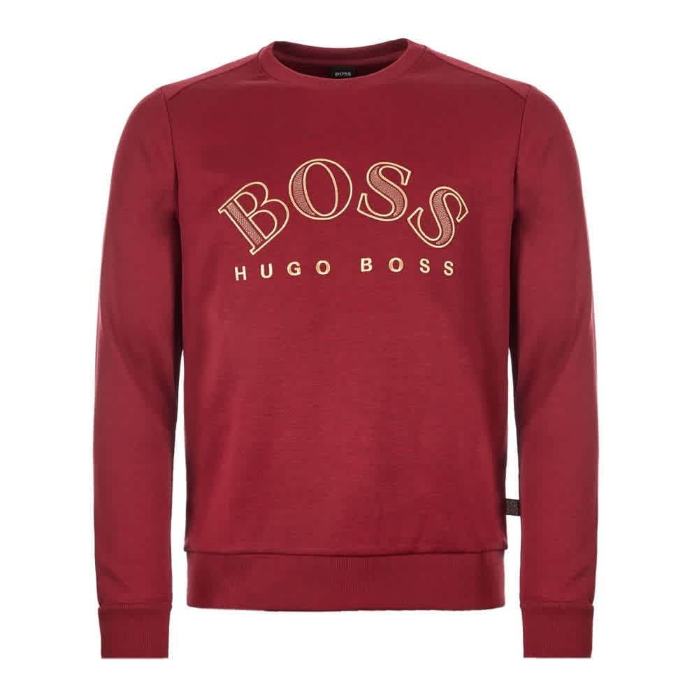 hugo boss pink sweatshirt