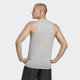 thumbnail image 3 of Camiseta adidas Training Essentials con el logotipo Feel Ready para hombre, gris, 3 of 8