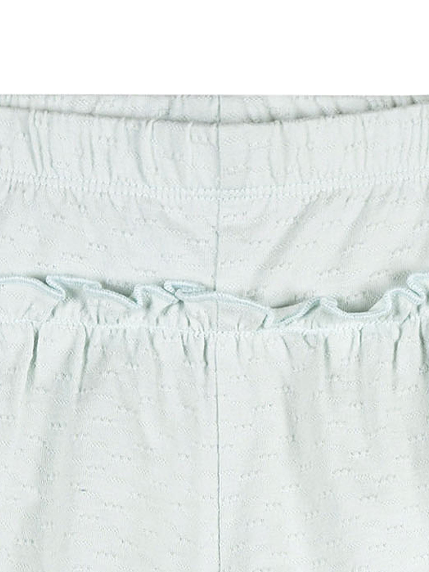 Modern Moments by Gerber Baby and Toddler Girl Organic Loose Ruffled Skirted Short, Sizes 0/3 Months - 5T