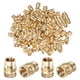 thumbnail image 1 of Uxcell Kit de Asortimiento de Tuercas de Insertos Roscados de Latón M5 x 9.5mm x 7mm, Paquete de 70 para Componentes de Plástico/DIY Impresión 3D, 1 of 7