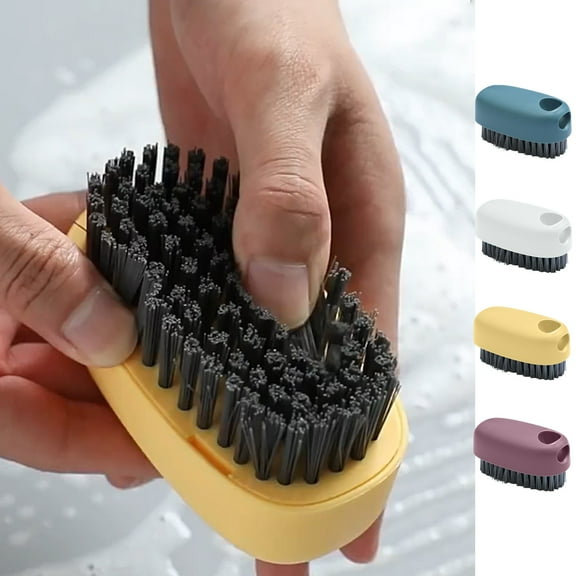 CuiLiyq Soft Cleaning Brush, 1 Pack Bed Brush for Removing Dust from Sheets Sofa Blanket Cabinet Bedspread Car Upholstery Household Cleaning Brushes (Yellow)