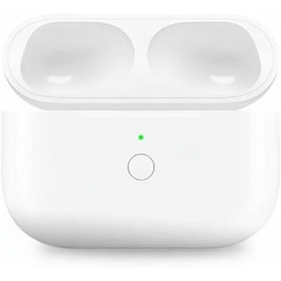 for Replacement Charging Case for AirPods Pro 1 & 2 (A2190/A2084/A2083/A2968/A2700/A3047/A3048/A3049/A2931/A2698/A2699) – Lightning & Qi Wireless Charging – Bluetooth Pairing Button – Case Only