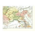 thumbnail image 2 of Historic Map - France Charles VII - Cortambert 1880 - Vintage Wall Art, 2 of 4