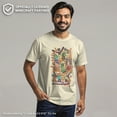 thumbnail image 2 of Men's Minecraft Group Shot Graphic Tee Beige X Large, 2 of 9