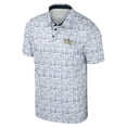 thumbnail image 2 of Men's Colosseum Blue Georgia Tech Yellow Jackets It's Time! Allover Print Polo, 2 of 3